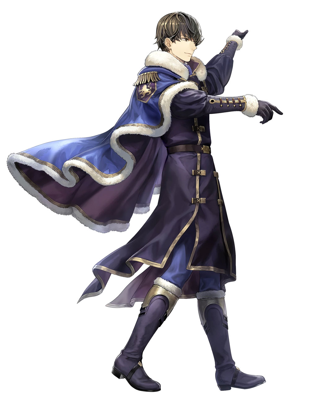 Debonair Noble Berkut, Battle Art from Fire Emblem Heroes