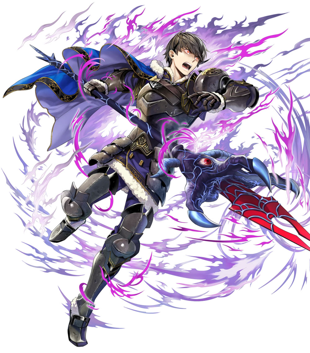 Purgatorial Prince Berkut, Battle Art from Fire Emblem Heroes
