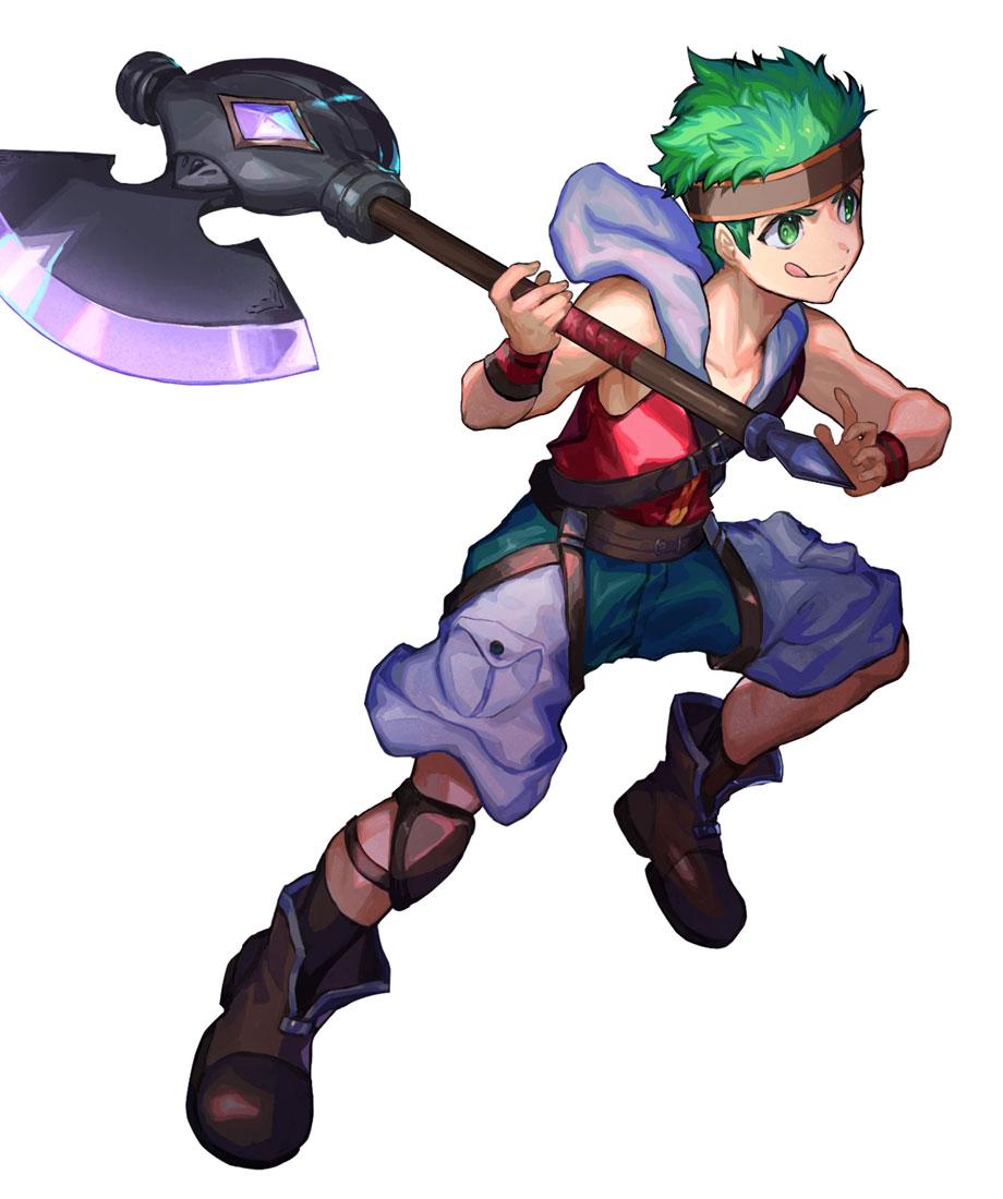 Future Great Boyd, Battle Art from Fire Emblem Heroes