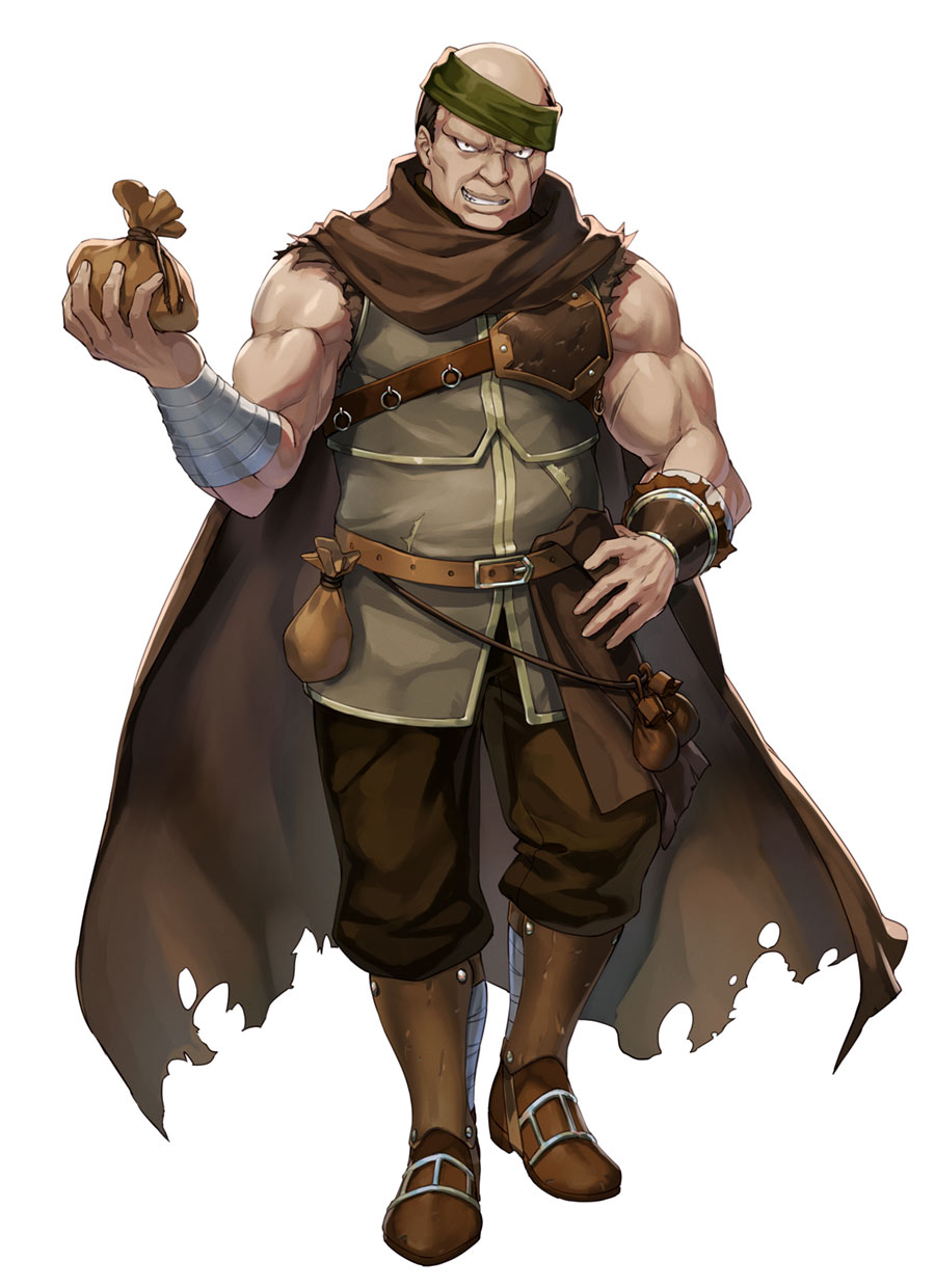 Brigand Boss Art from Fire Emblem Heroes