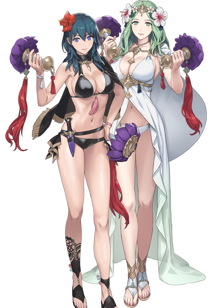 Fell Star's Duo Byleth Art from Fire Emblem Heroes