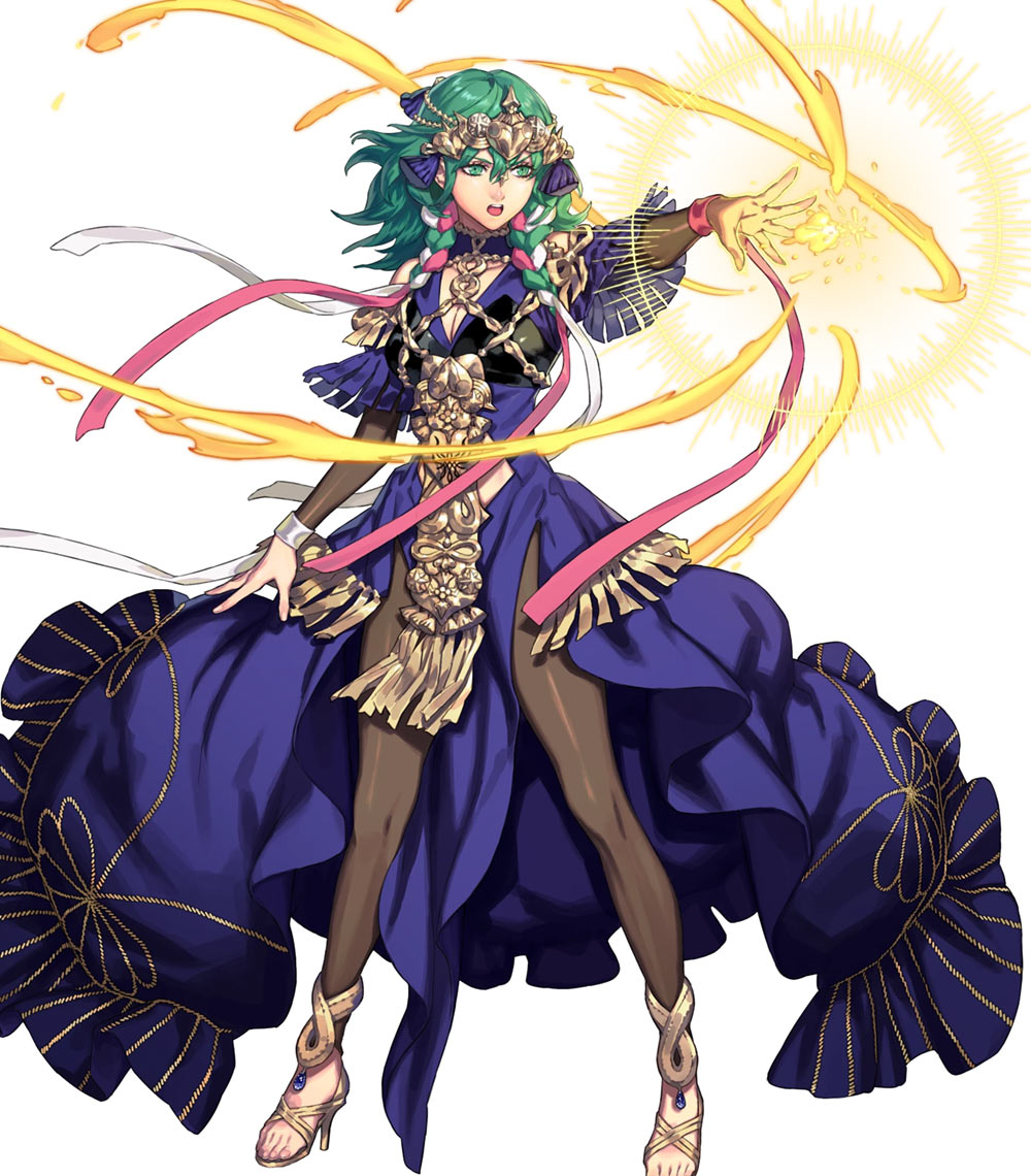 Sublime Light Byleth, Battle Art from Fire Emblem Heroes