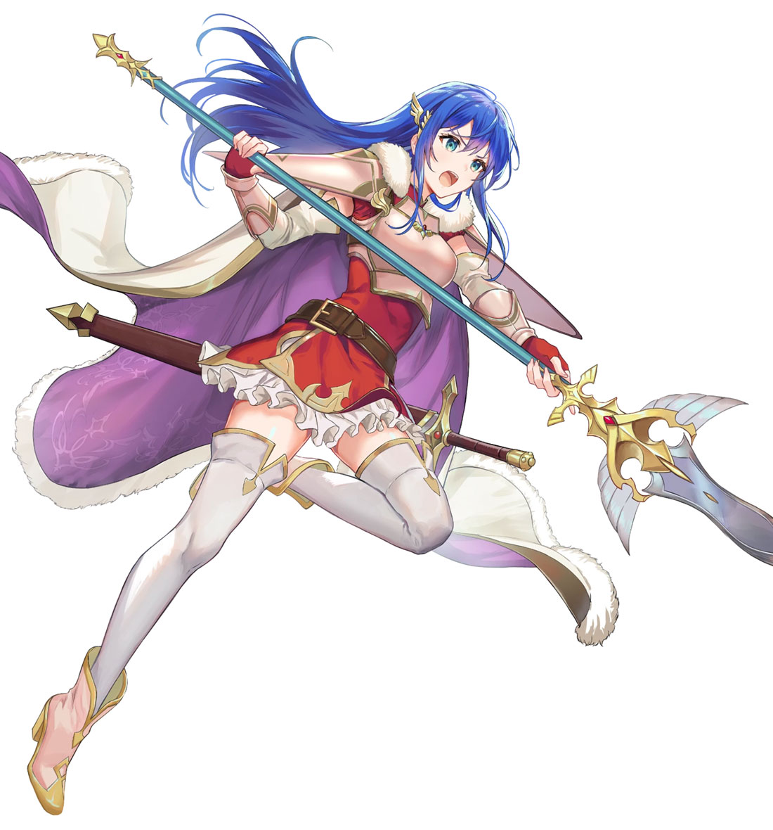 Beloved Queen Caeda, Battle Art from Fire Emblem Heroes
