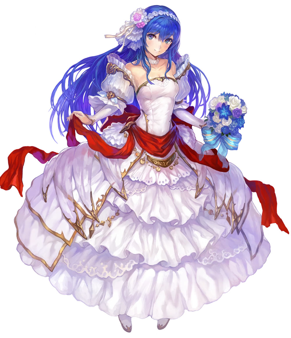 Taly's Bride Caeda Art from Fire Emblem Heroes