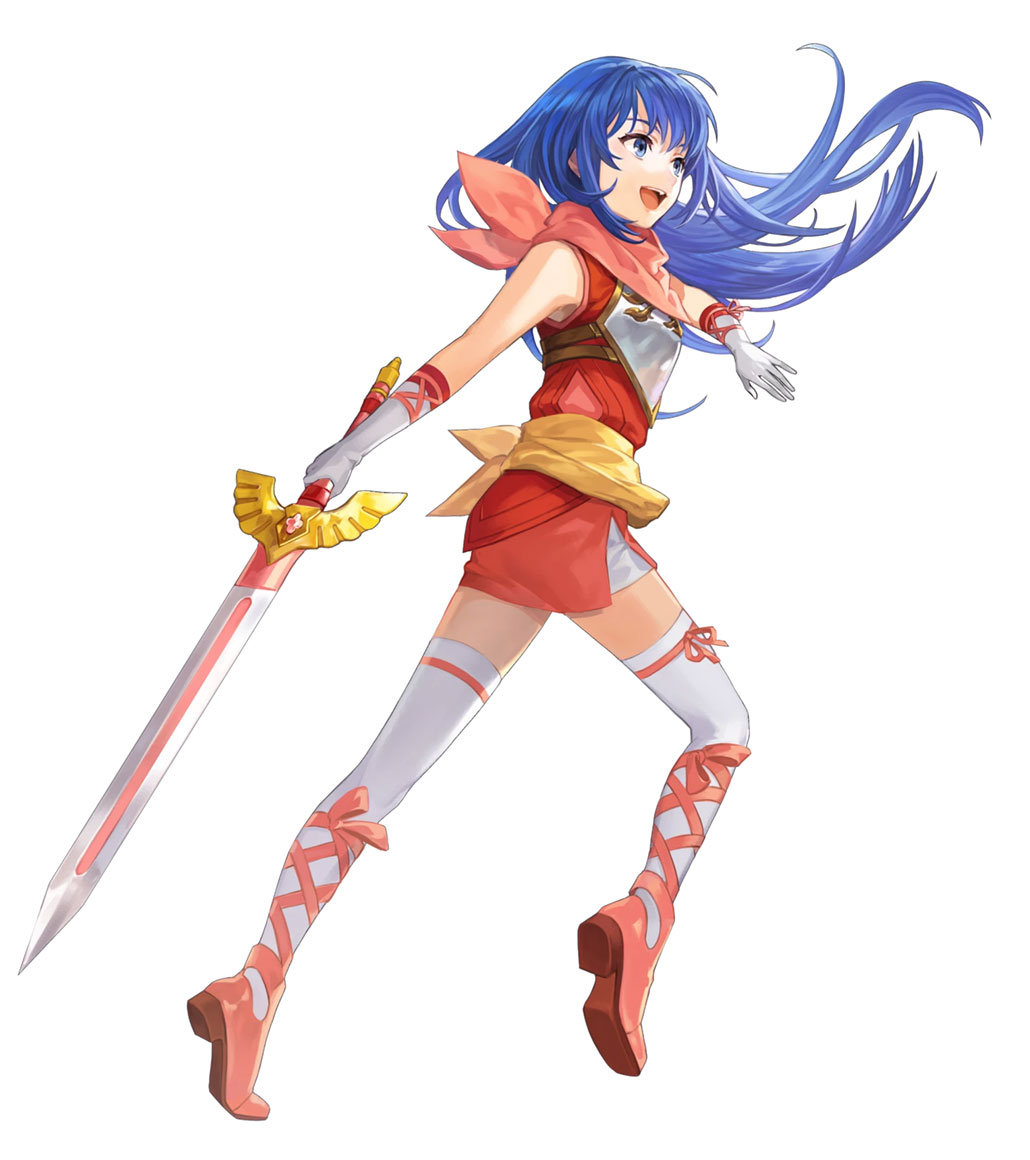 Princess of Talys Caeda, Battle Art from Fire Emblem Heroes