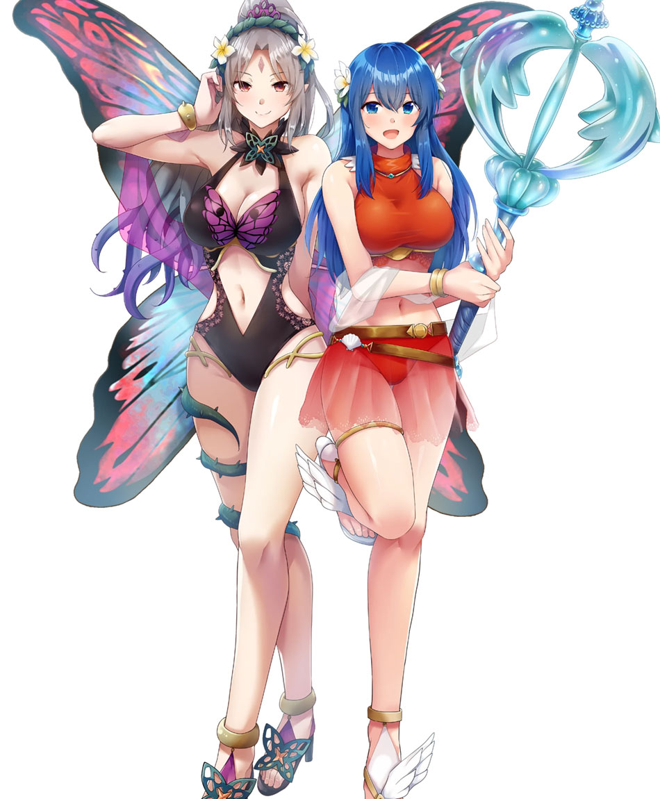 Sea Blossom Pair Caeda Art from Fire Emblem Heroes