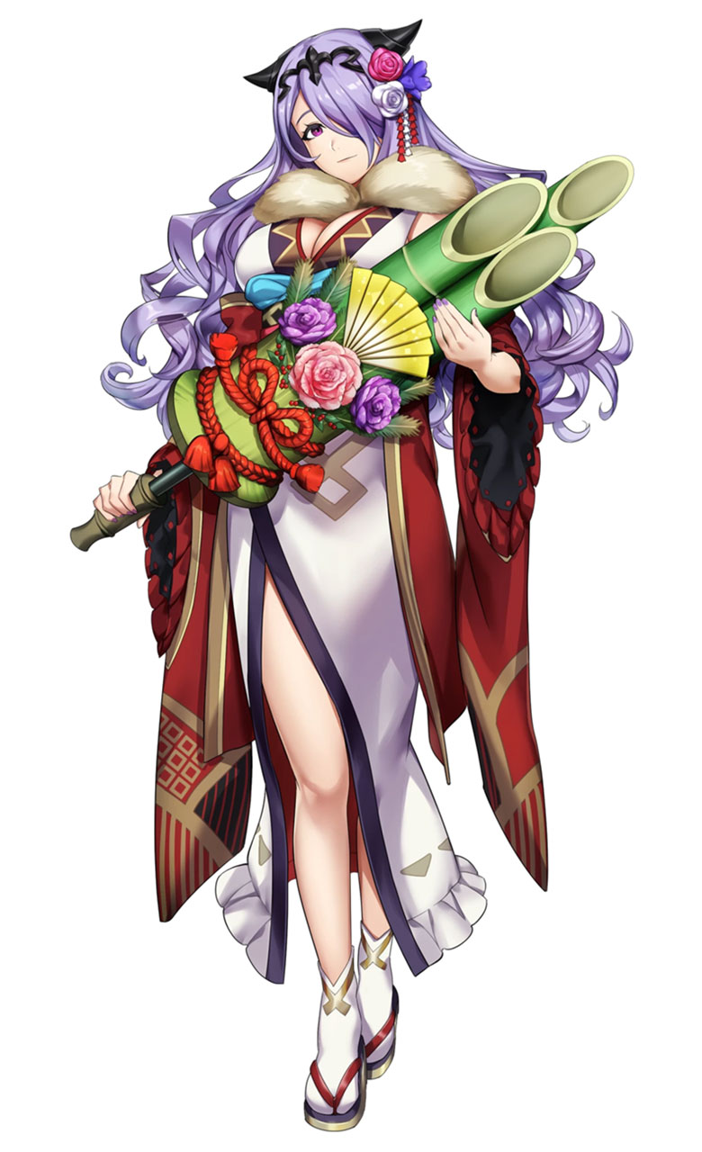 Holiday Traveler Camilla Art from Fire Emblem Heroes