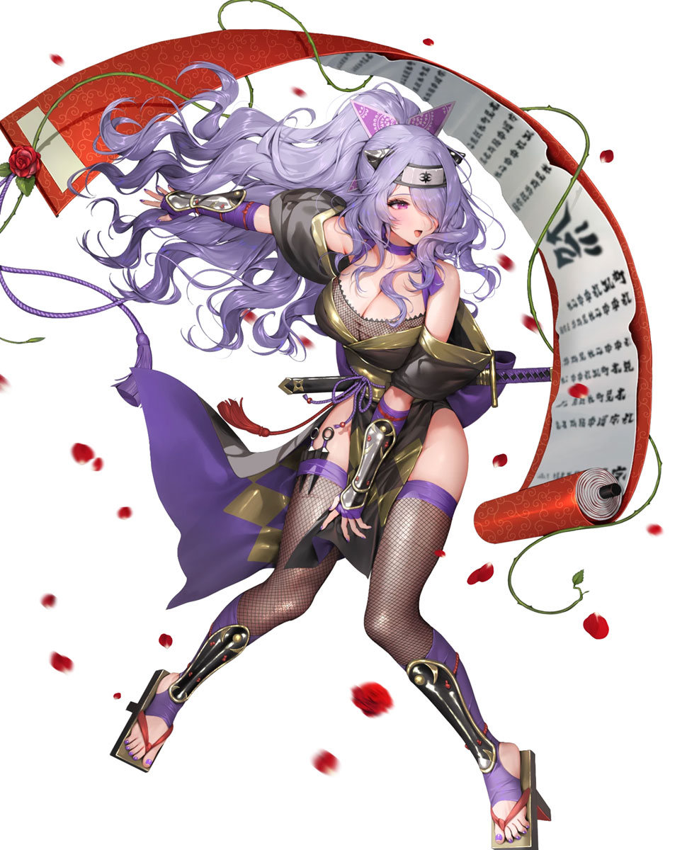 Midnight Bloom Camilla, Battle Art from Fire Emblem Heroes