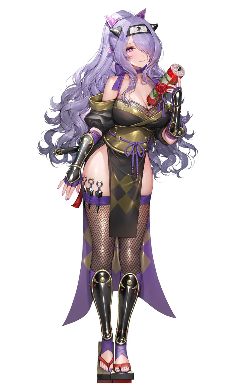 Midnight Bloom Camilla Art from Fire Emblem Heroes