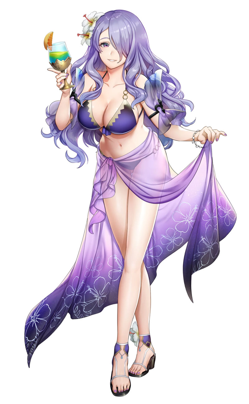 Tropical Beauty Camilla Art from Fire Emblem Heroes