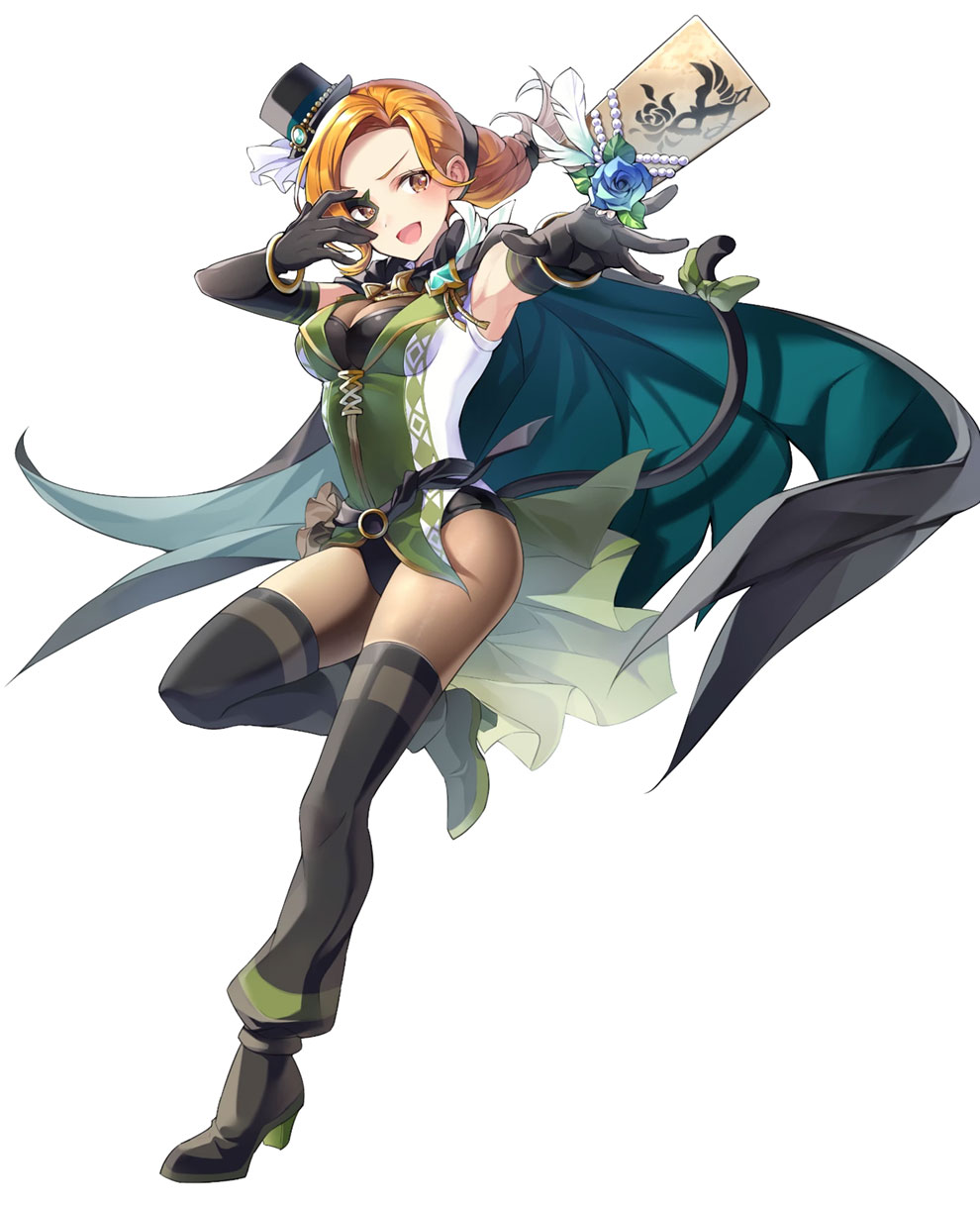 Caper Captain Cath, Battle Art from Fire Emblem Heroes