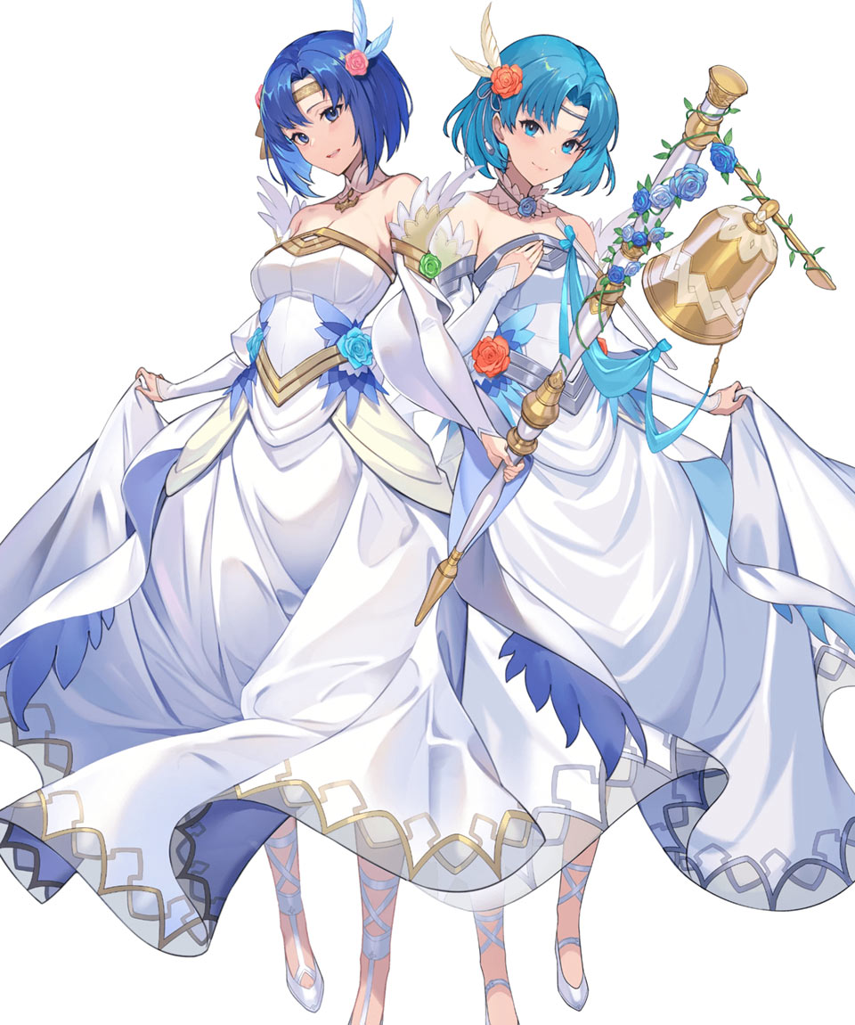 Azure Wing Pair Catria Art from Fire Emblem Heroes