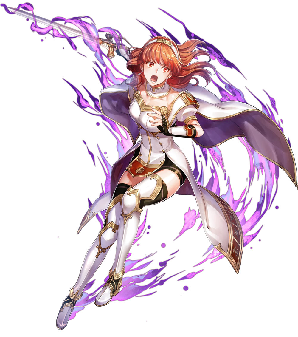 Imprisoned Soul Celica, Battle Art from Fire Emblem Heroes