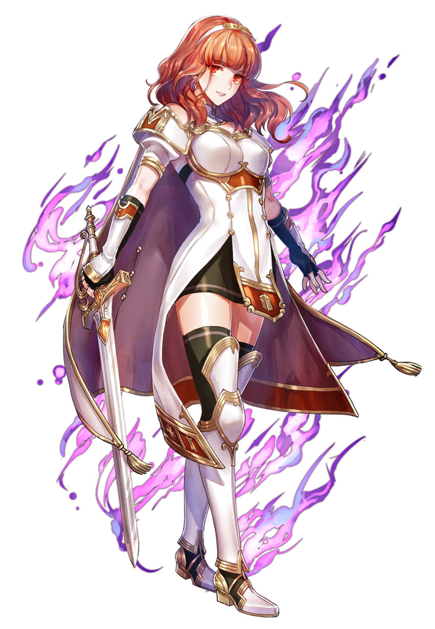 Imprisoned Soul Celica Art from Fire Emblem Heroes