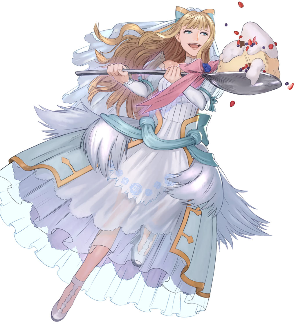 Money Maiden Charlotte, Battle Art from Fire Emblem Heroes