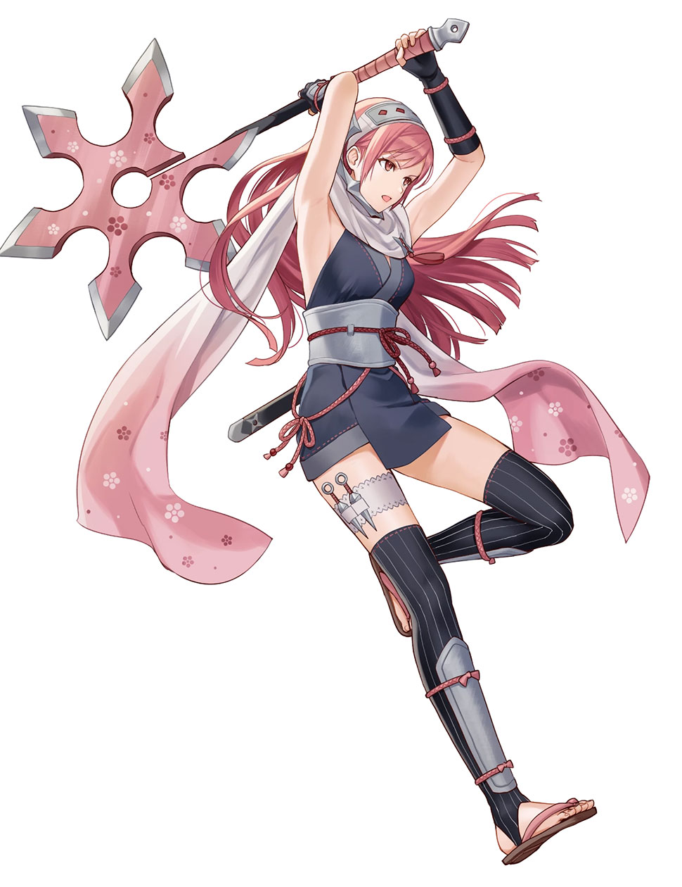 Shaded by Wings Cherche, Battle Art from Fire Emblem Heroes