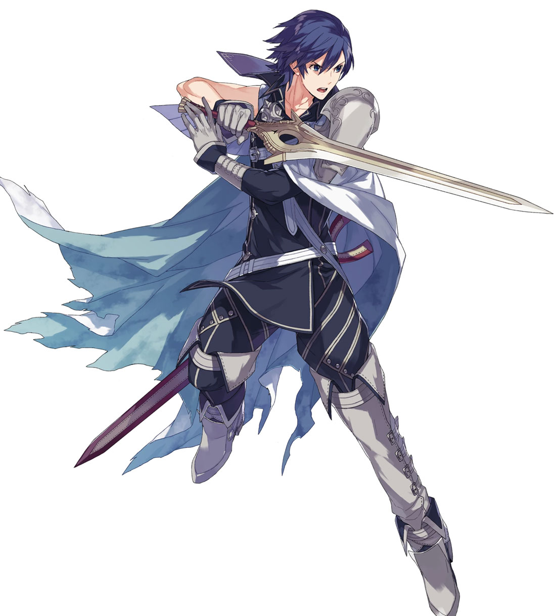 Chrom, Battle Art from Fire Emblem Heroes