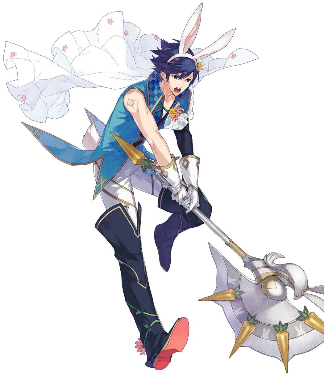 Spring Exalt Chrom, Battle Art from Fire Emblem Heroes