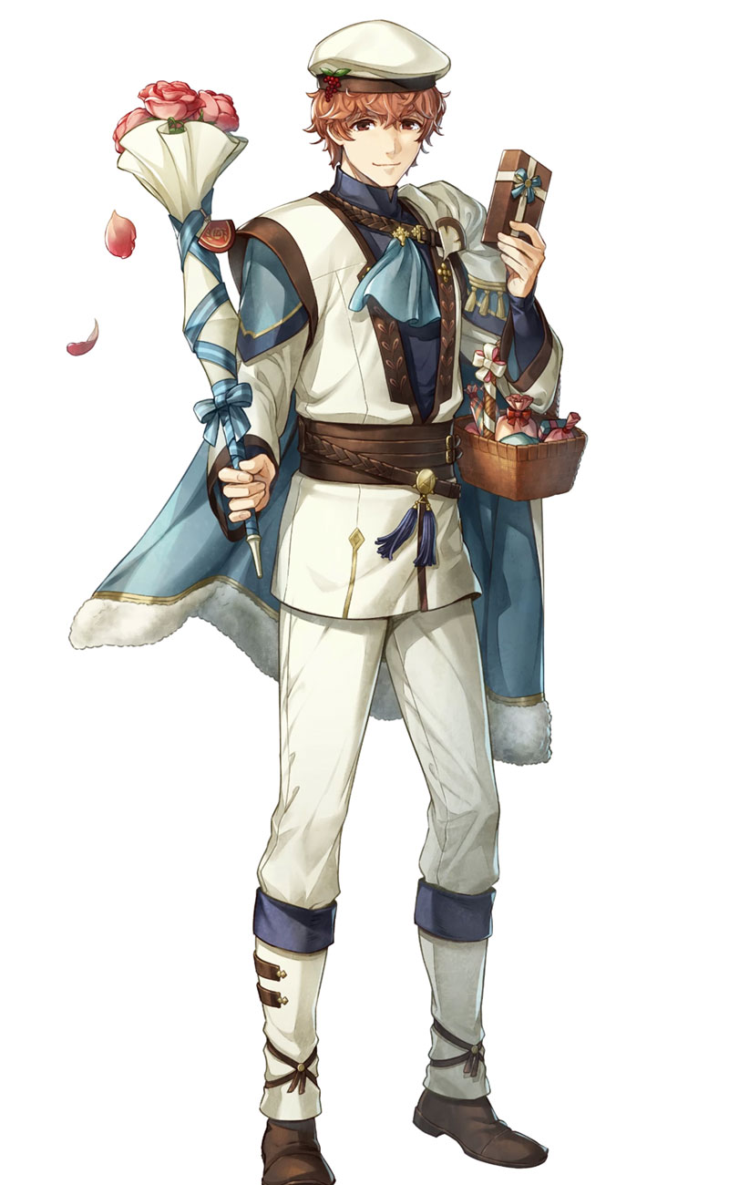 Unmasked Knight Conrad Art from Fire Emblem Heroes