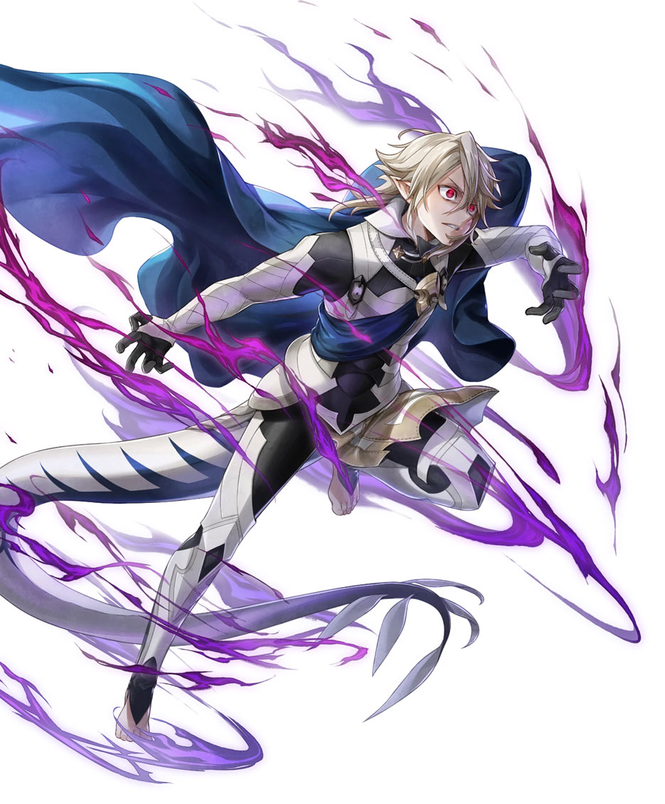 Bloodbound Beast Corrin, Battle Art from Fire Emblem Heroes