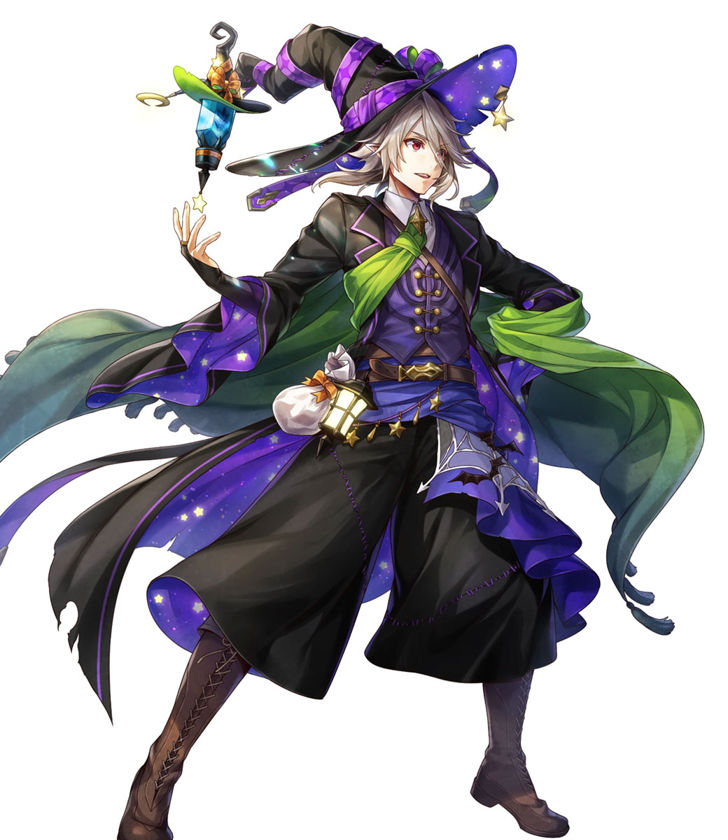Celestial Sorcerer Corrin, Battle Art from Fire Emblem Heroes