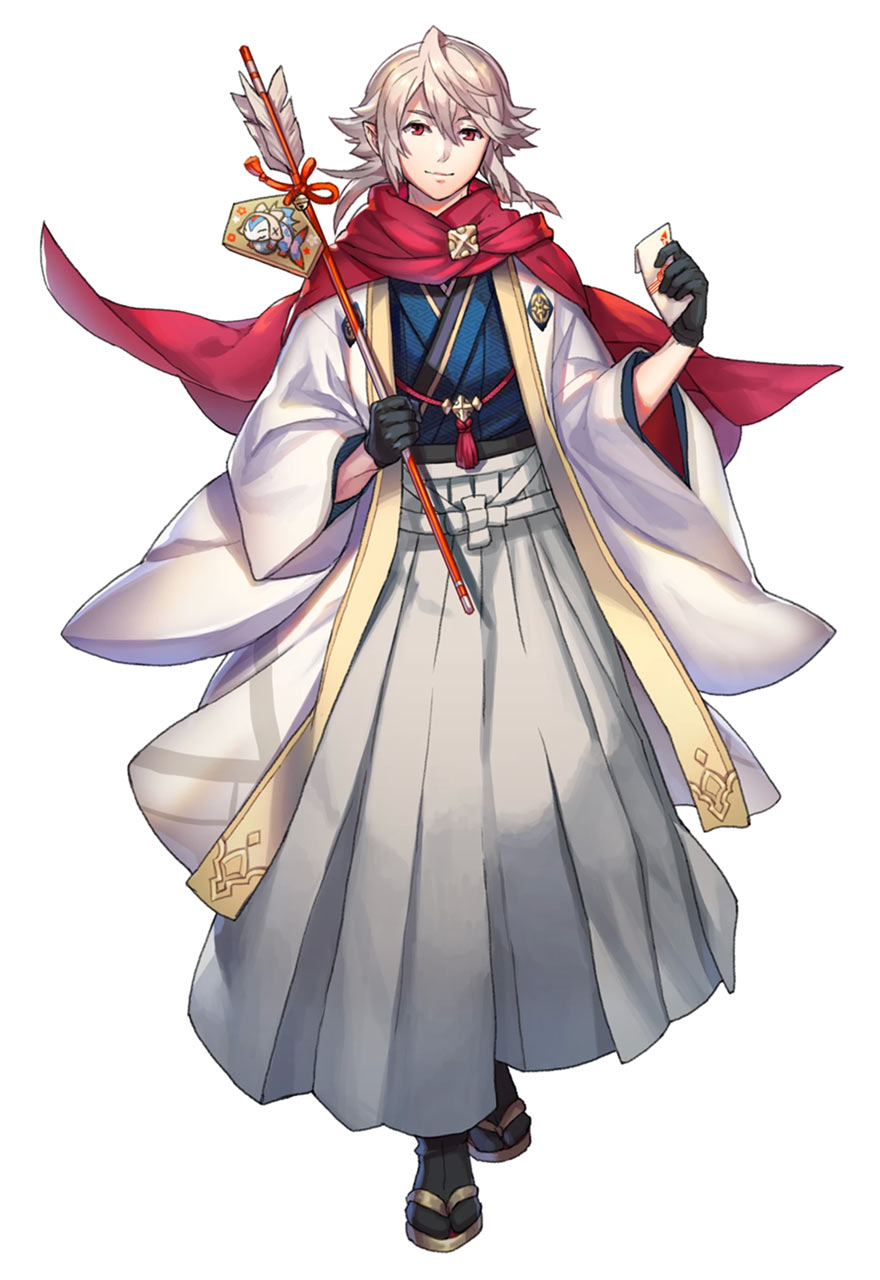 Enjoying Tradition Corrin Art from Fire Emblem Heroes