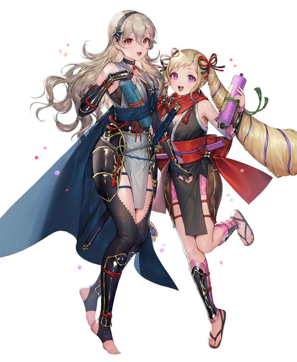 Nightfall Ninja Act Corrin Art from Fire Emblem Heroes