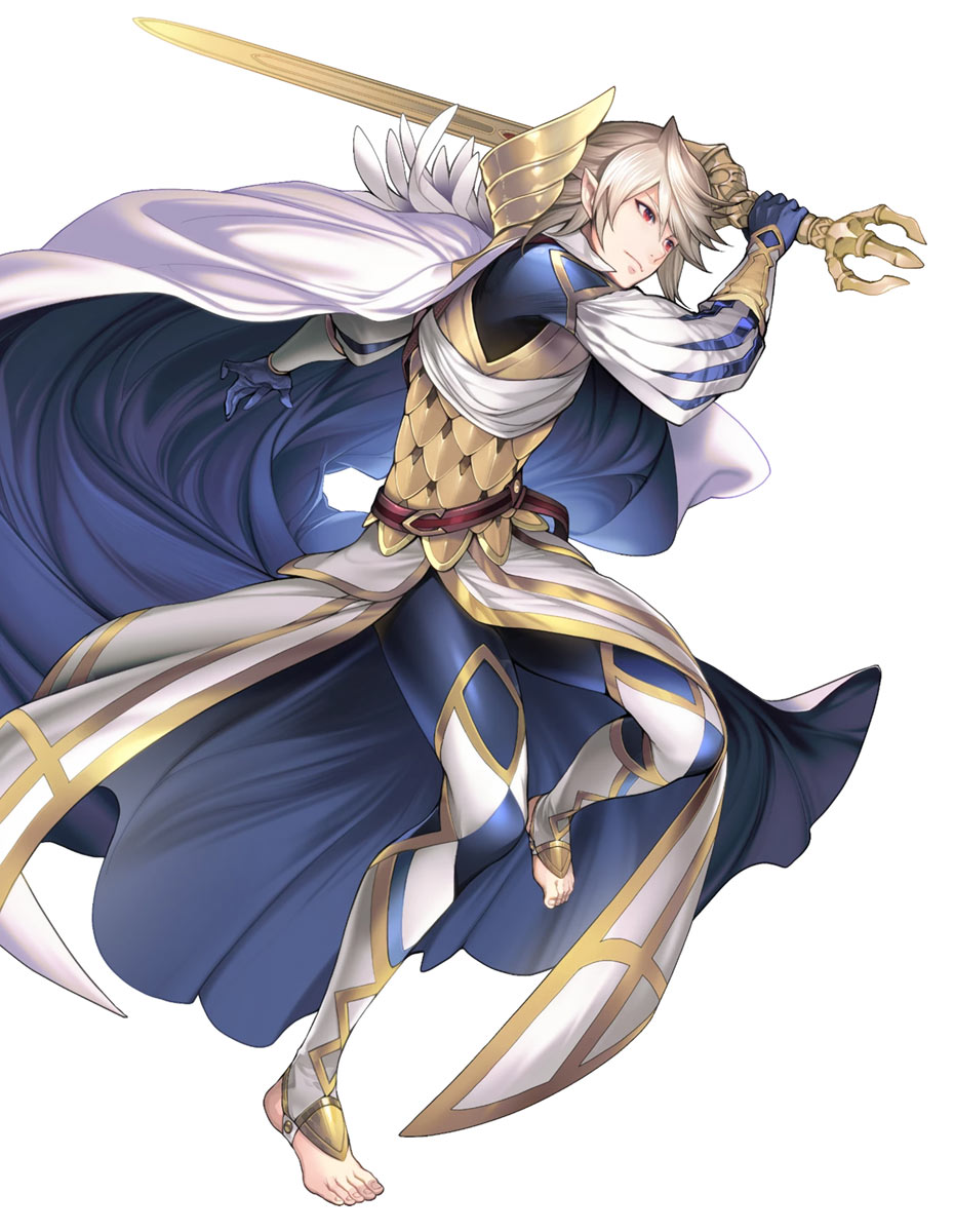 Resplendent Corrin, Battle Art from Fire Emblem Heroes