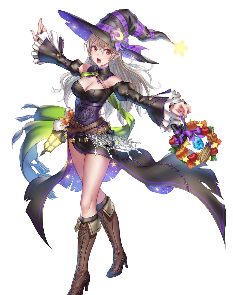 Starry Seer Corrin, Battle Art from Fire Emblem Heroes