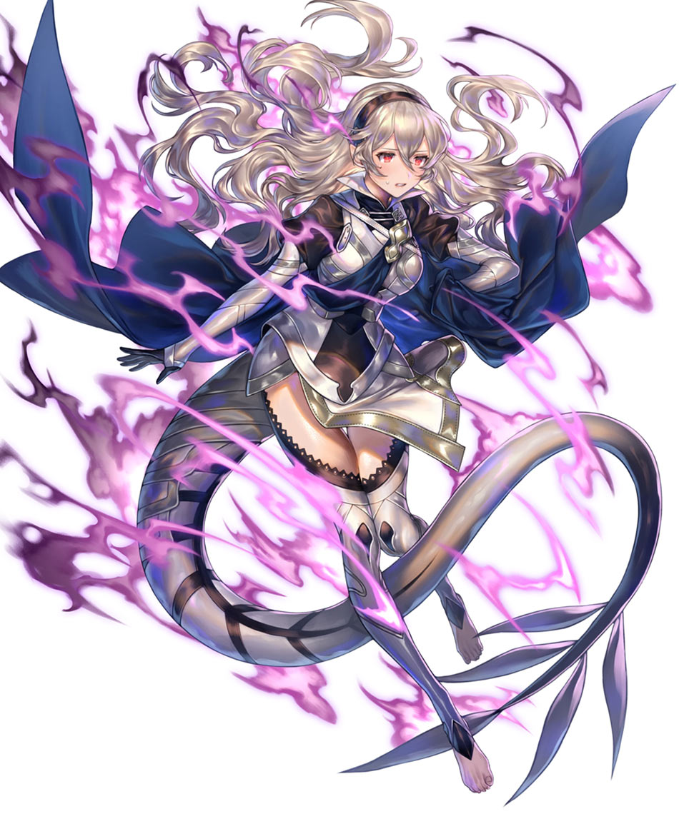 Wailing Soul Corrin, Battle Art from Fire Emblem Heroes