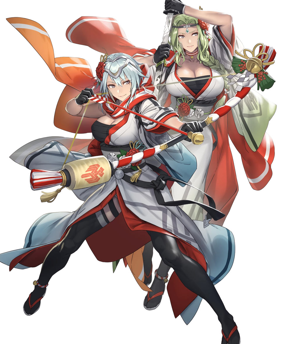 New Year Dagr, Battle Art from Fire Emblem Heroes