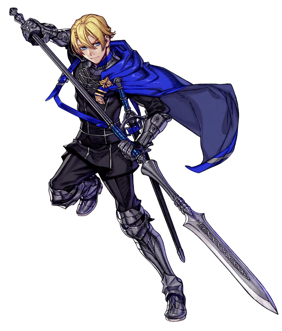 Dimitri, Battle Art from Fire Emblem Heroes
