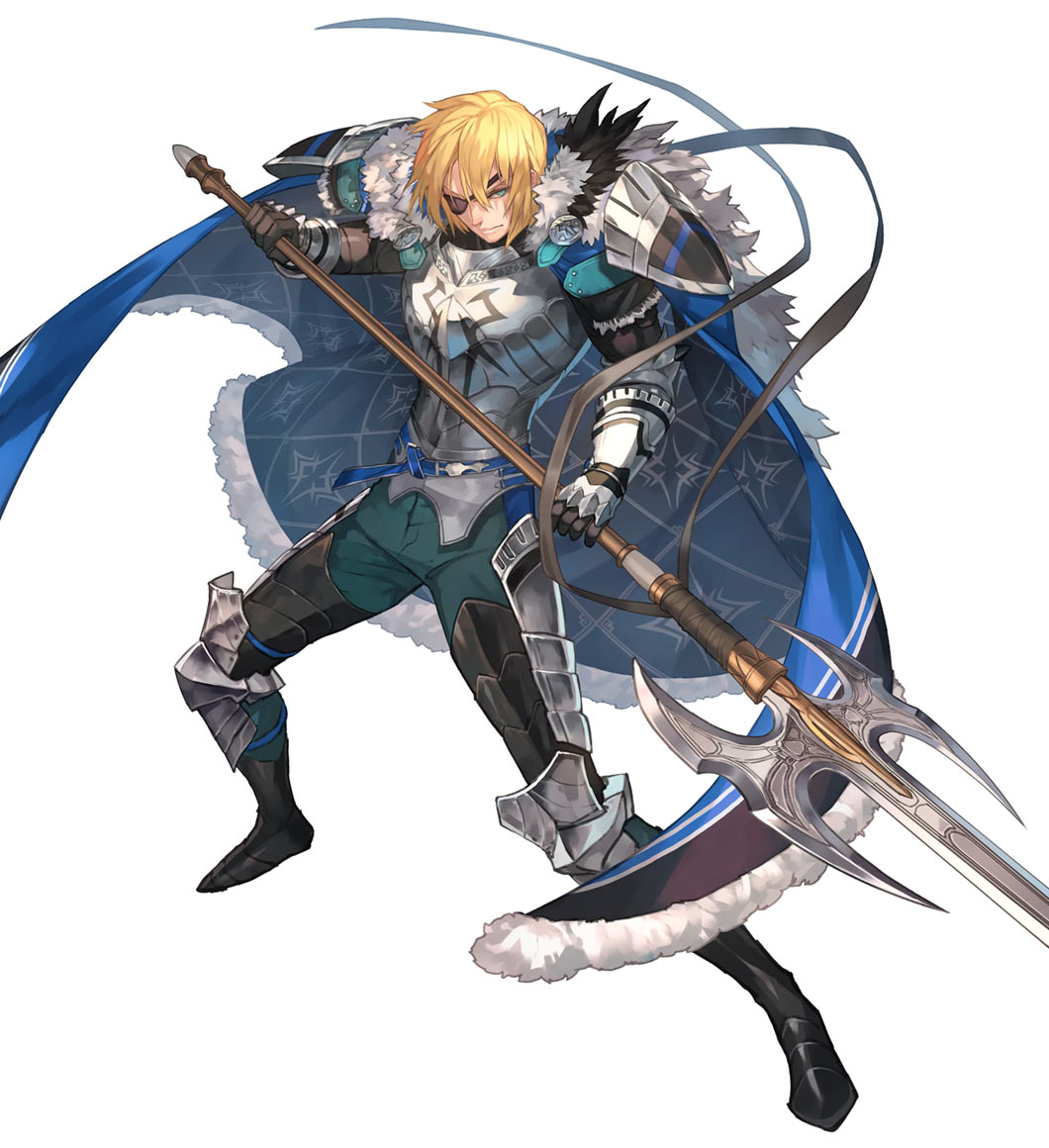 King of Faerghus Dimitri, Battle Art from Fire Emblem Heroes