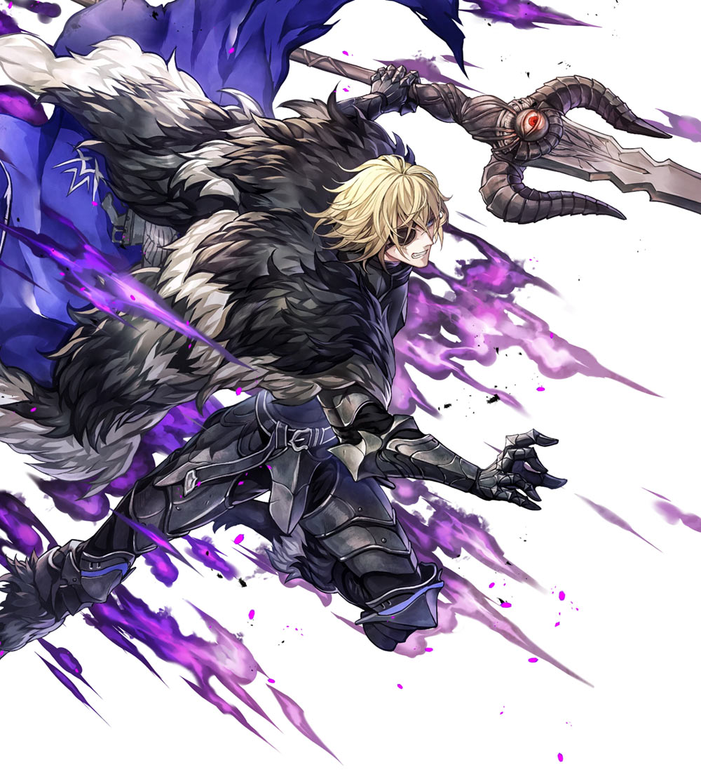 Savage Boar Dimitri, Battle Art from Fire Emblem Heroes