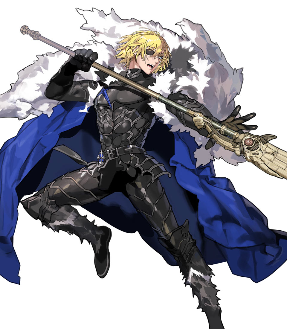 Savior King Dimitri, Battle Art from Fire Emblem Heroes
