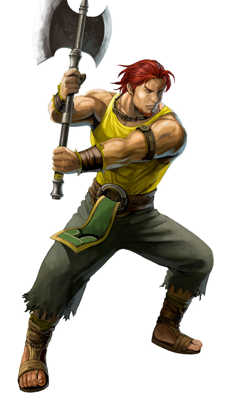 Dorcas, Battle Art from Fire Emblem Heroes