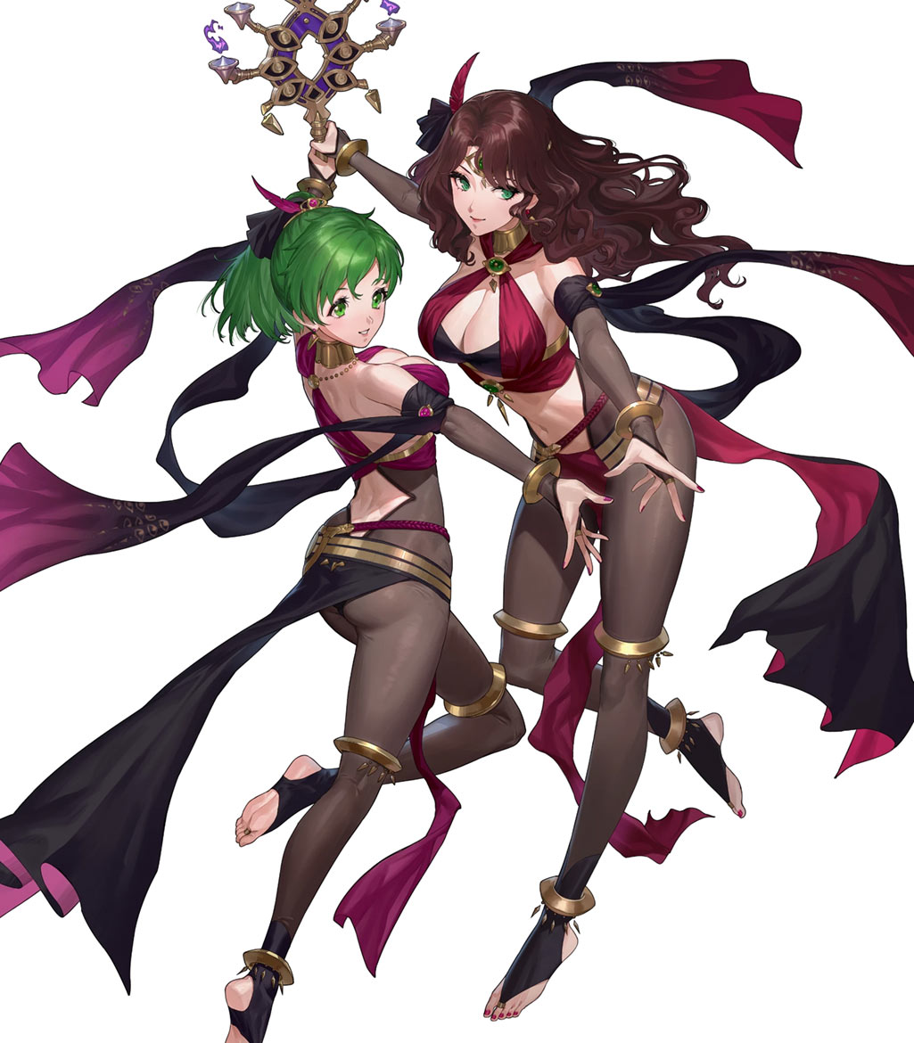 Twilit Harmony Dorothea, Battle Art from Fire Emblem Heroes