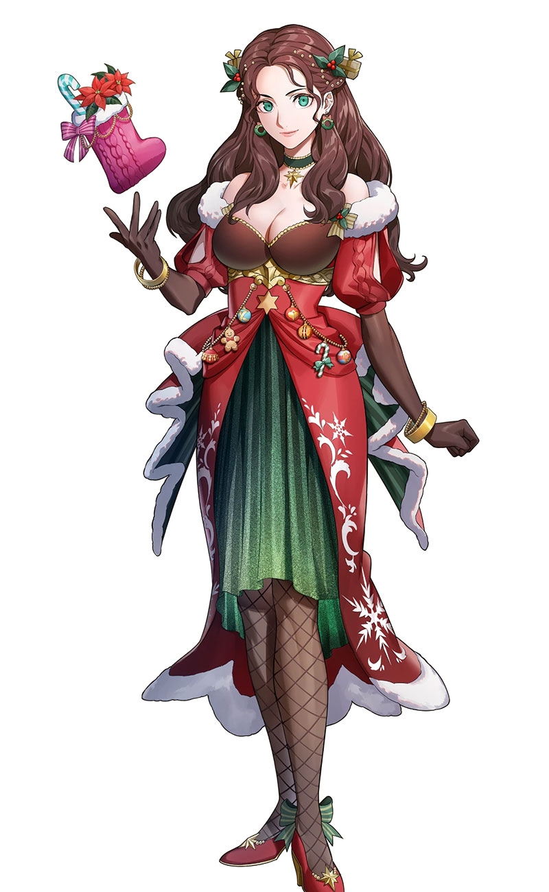 Yuletide Dancer Dorothea Art from Fire Emblem Heroes
