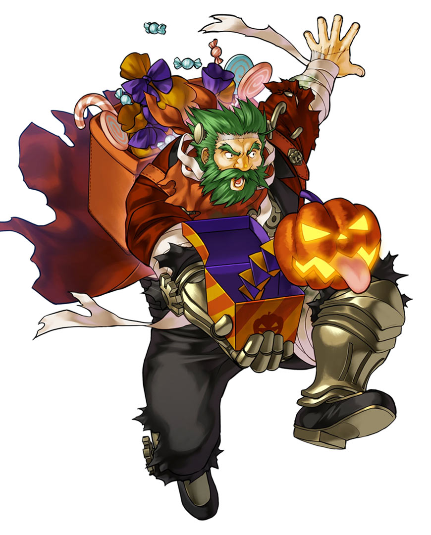 Harvest Attendant Dozla, Battle Art from Fire Emblem Heroes