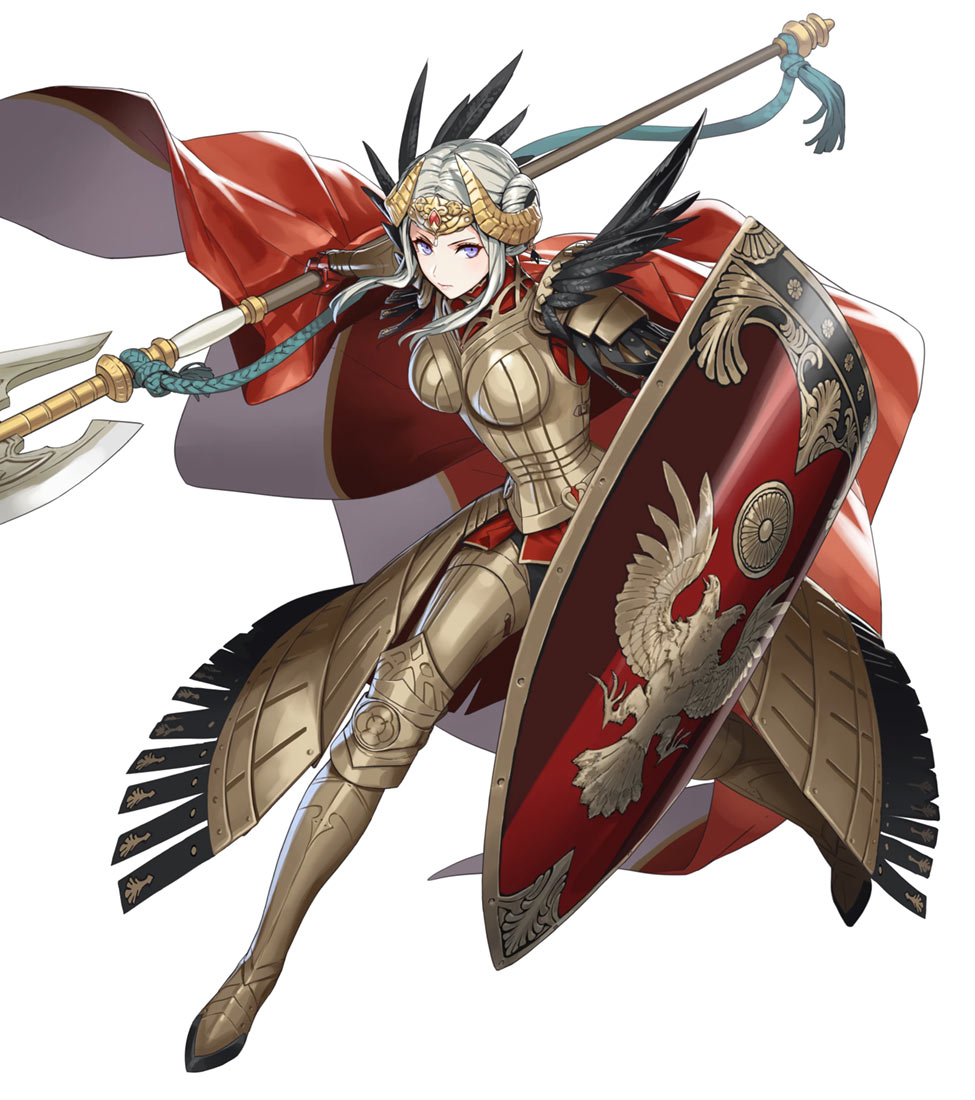 Adrestian Emperor Edelgard, Battle Art from Fire Emblem Heroes