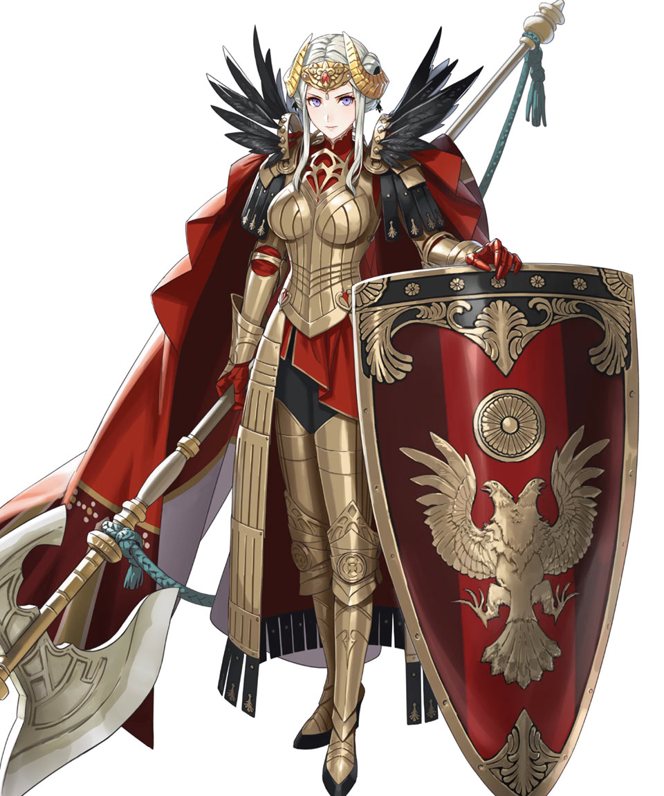 Adrestian Emperor Edelgard Art from Fire Emblem Heroes