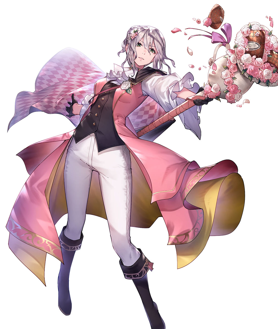 Dedicated Heart Effie, Battle Art from Fire Emblem Heroes