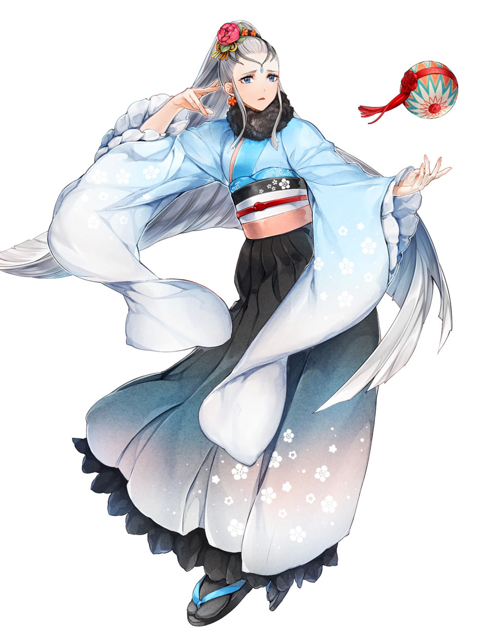 Renewed Life Eir, Battle Art from Fire Emblem Heroes
