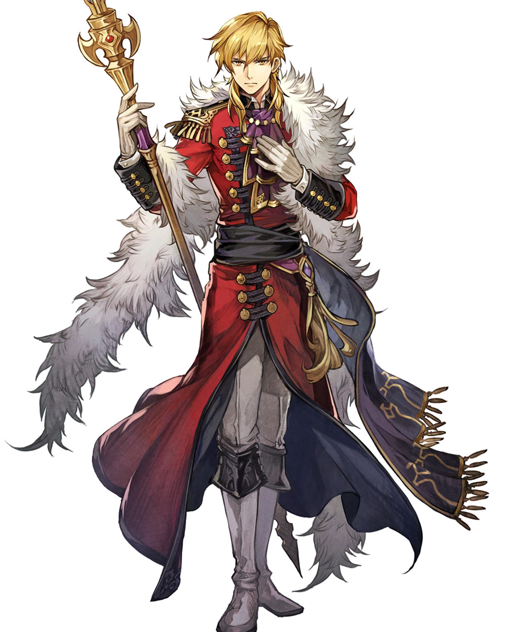 Strutting Lion Eldigan Art from Fire Emblem Heroes