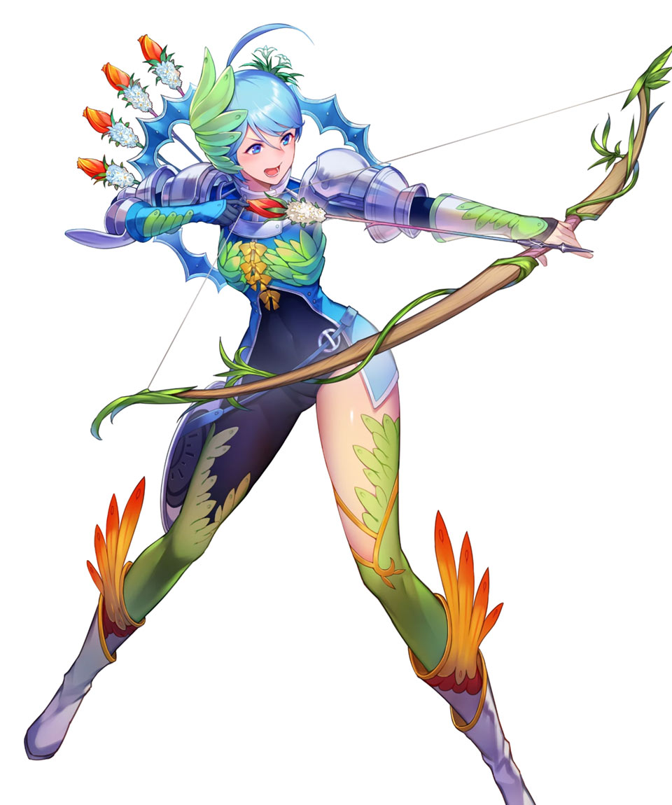 Yumizuru Eleonora, Battle Art from Fire Emblem Heroes