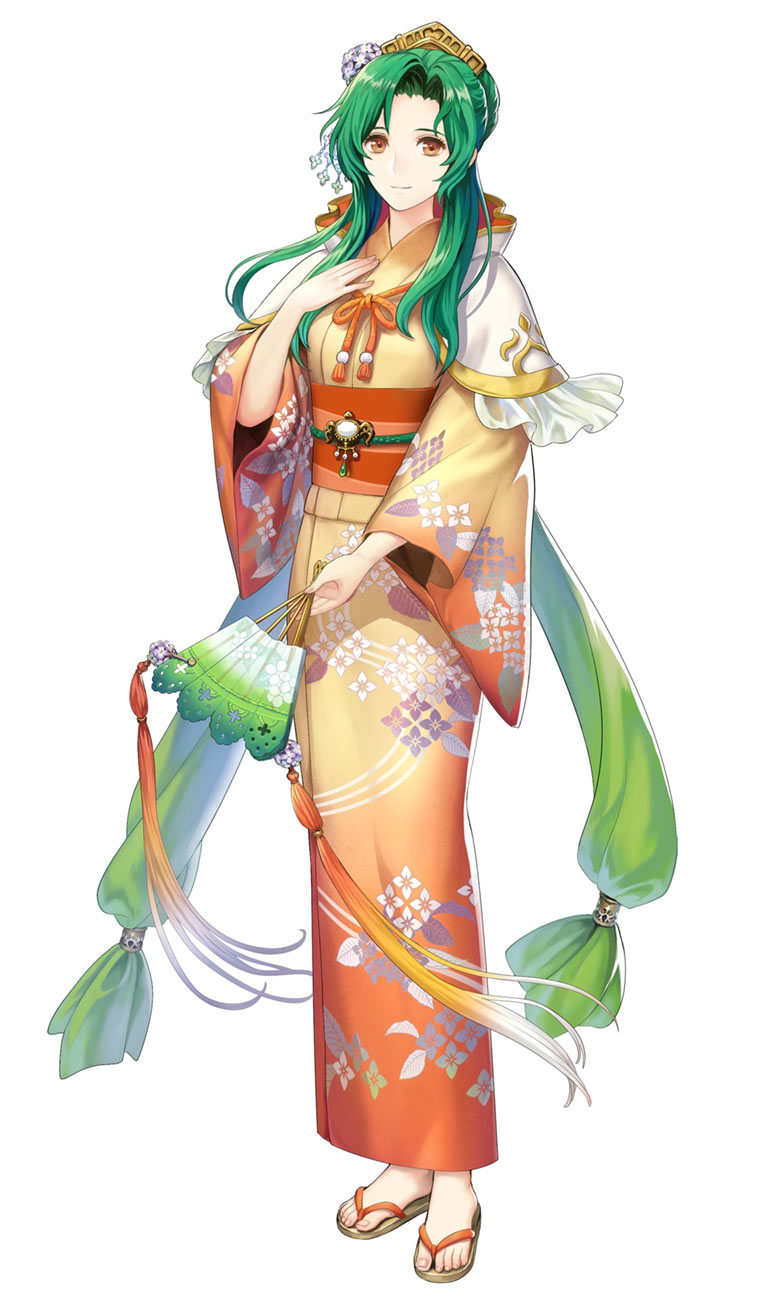 Estival Princess Elincia Art from Fire Emblem Heroes