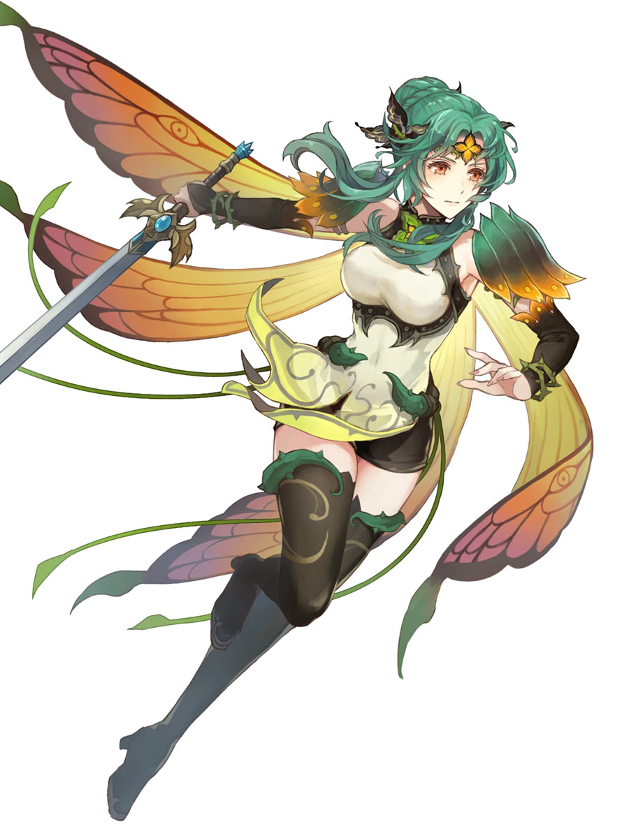 Resplendent Elincia, Battle Art from Fire Emblem Heroes