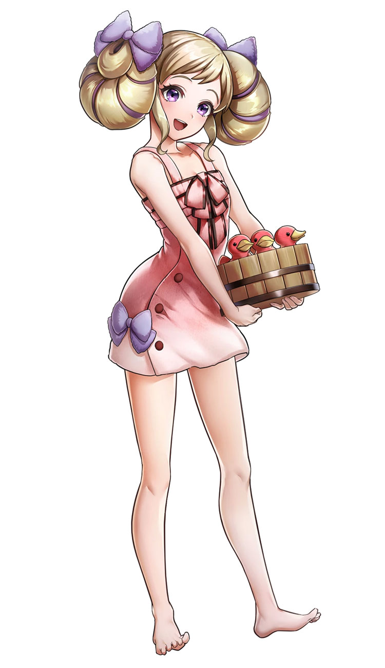 Bubbling Flower Elise Art from Fire Emblem Heroes