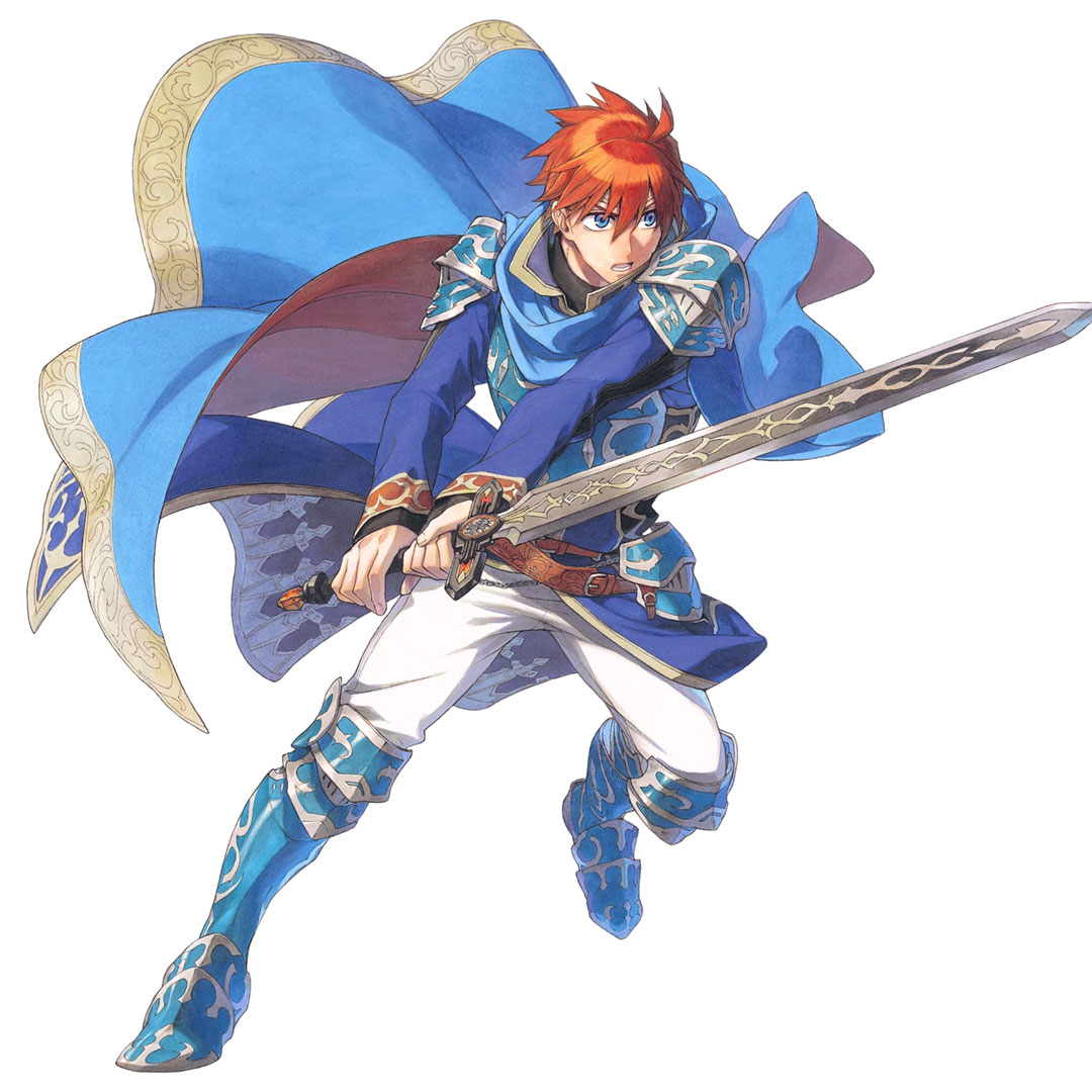 Eliwood, Battle Art from Fire Emblem Heroes
