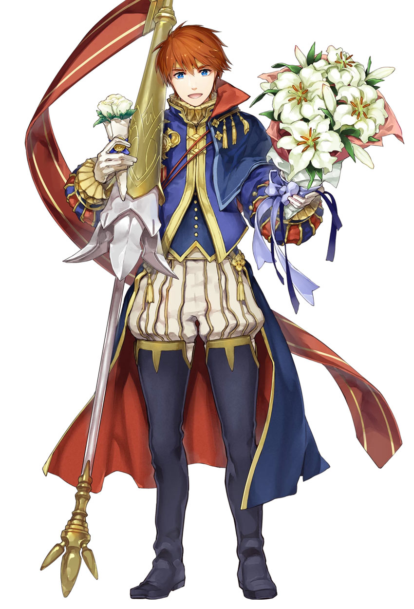 Devoted Love Eliwood Art from Fire Emblem Heroes